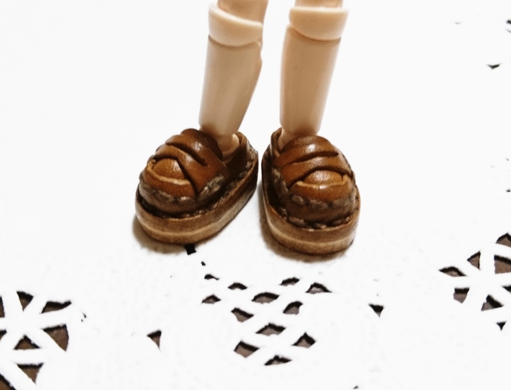 -受注制作!-オビツ11用靴 ローファー