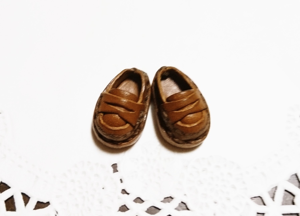 -受注制作!-オビツ11用靴 ローファー