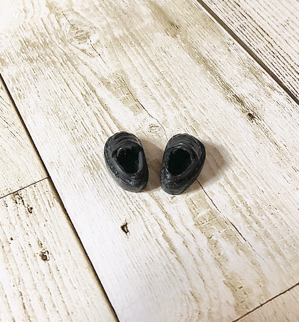 ※s様専用※オビツ11用靴ローファー(黒)