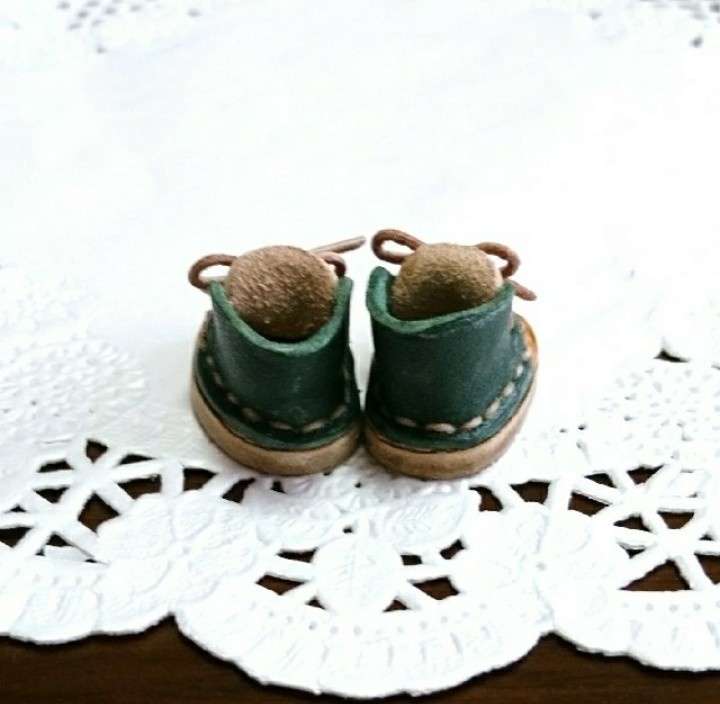 新色追加!オビツ11用 編み上げ靴バイカラー