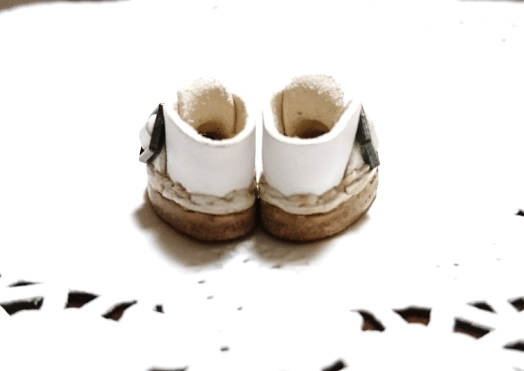 オビツ11用 バックル付きフォーマル靴