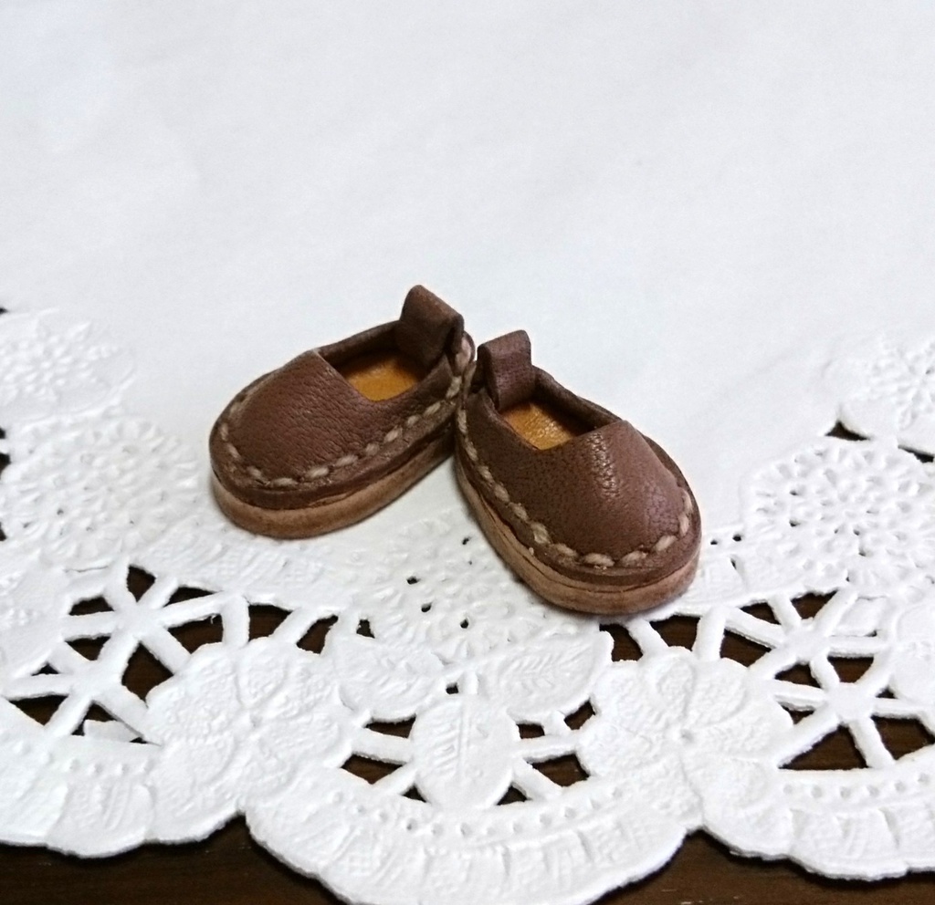 -受注制作-オビツ11用靴 スリッポン