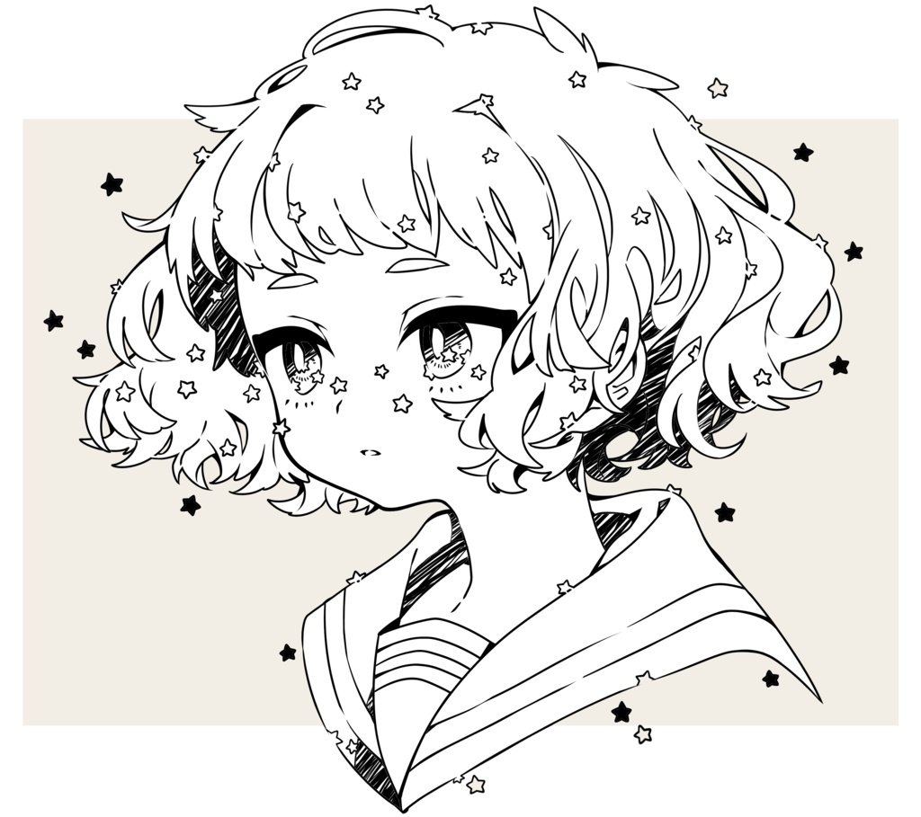 「ゆめあふれる」パーカー(黒)