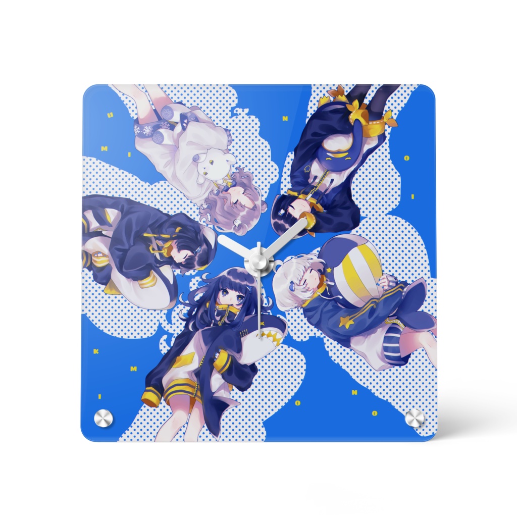 うみのいきものクラブ時計
