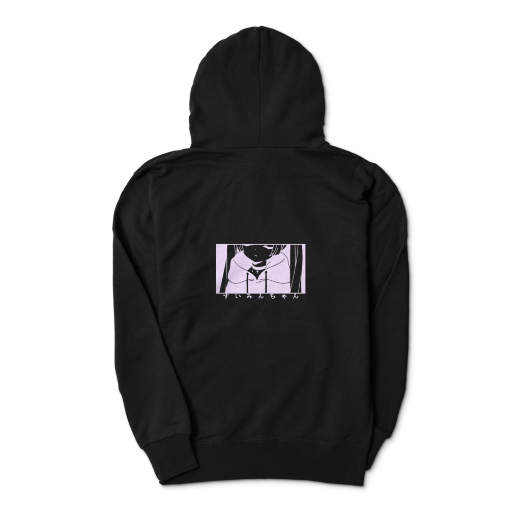 睡眠ちゃんパーカー(両面印刷)