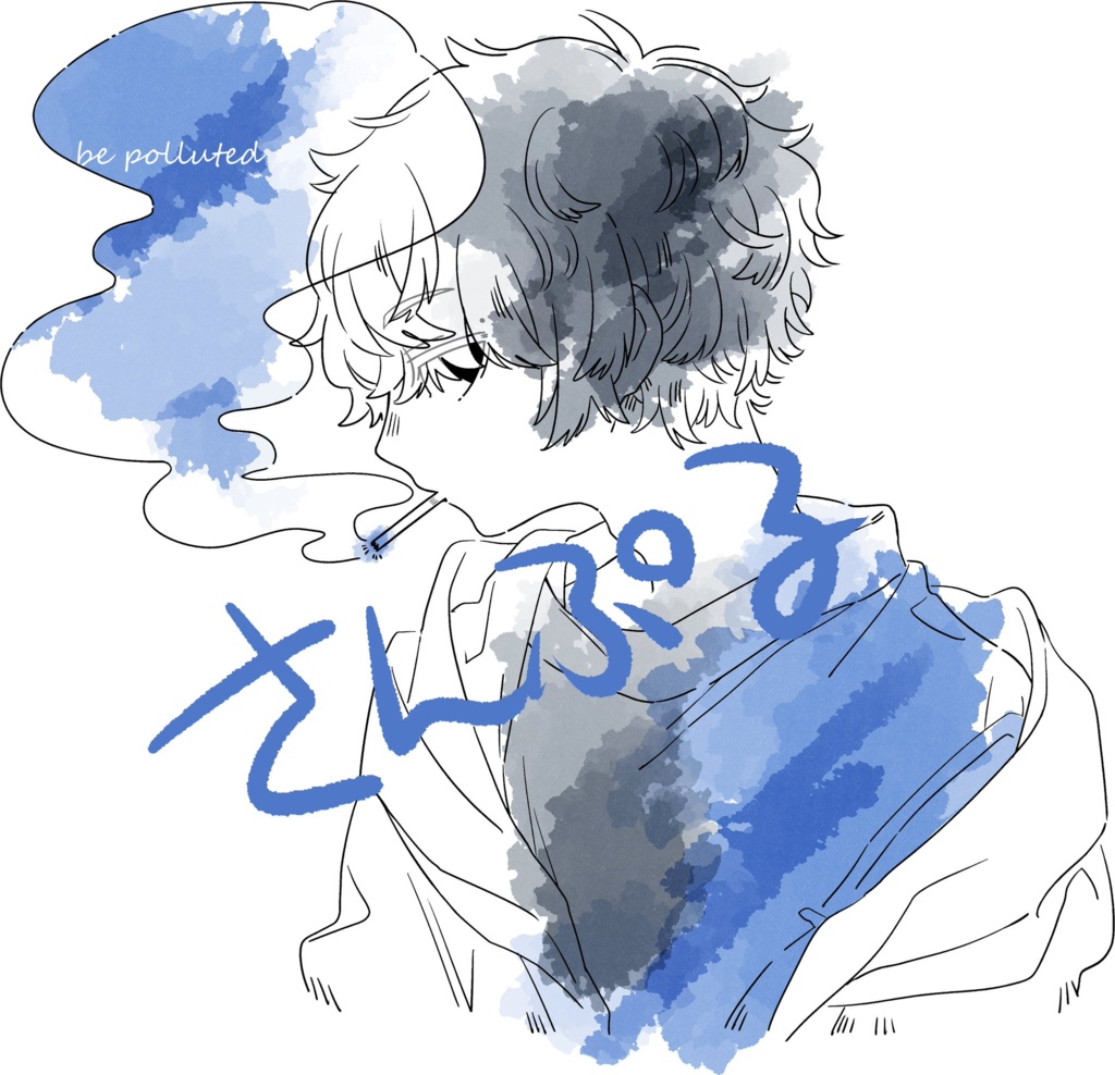 煙草と佐藤トートバッグ