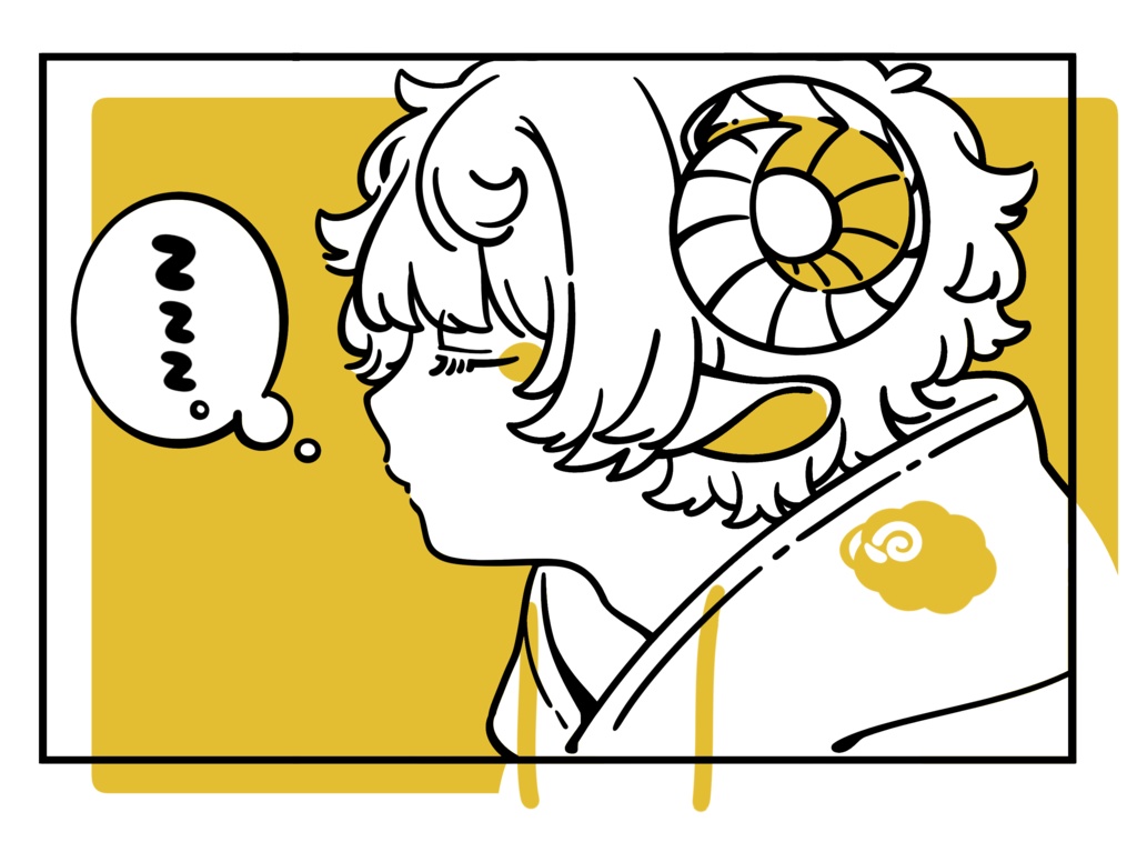 Zzzひつじくんパーカー