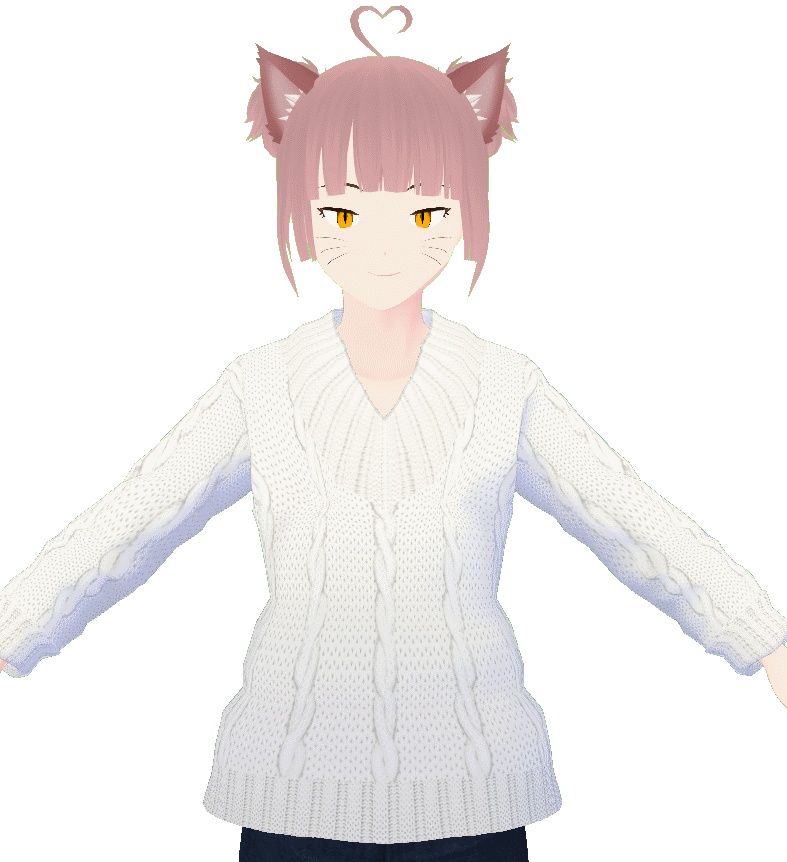 [VROID 1.0] Mao-Chan Model.