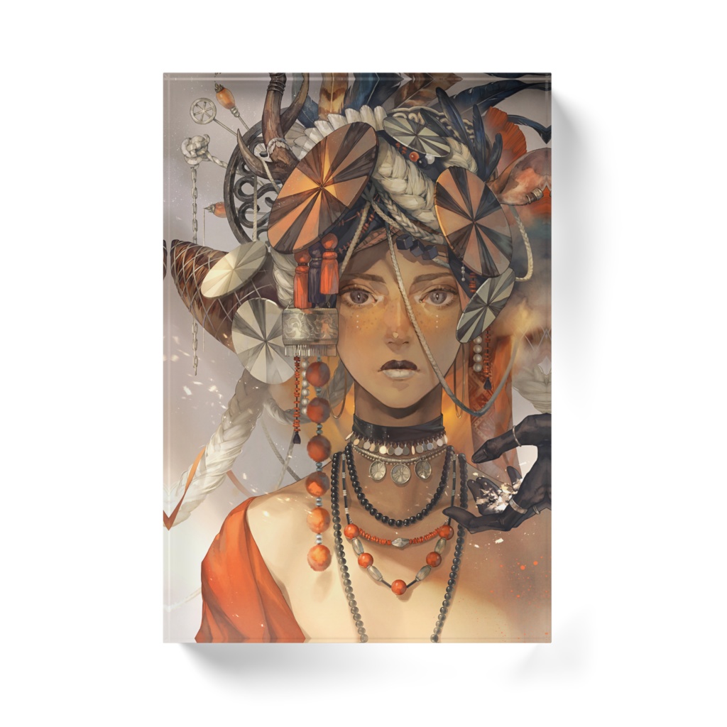 花嫁-アクリルブロック