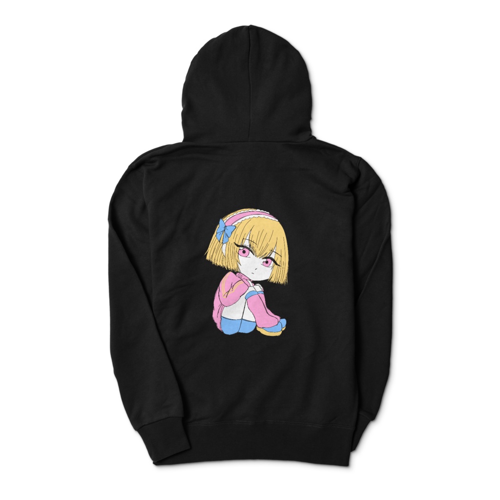 地雷ちゃんパーカー（カラフル）