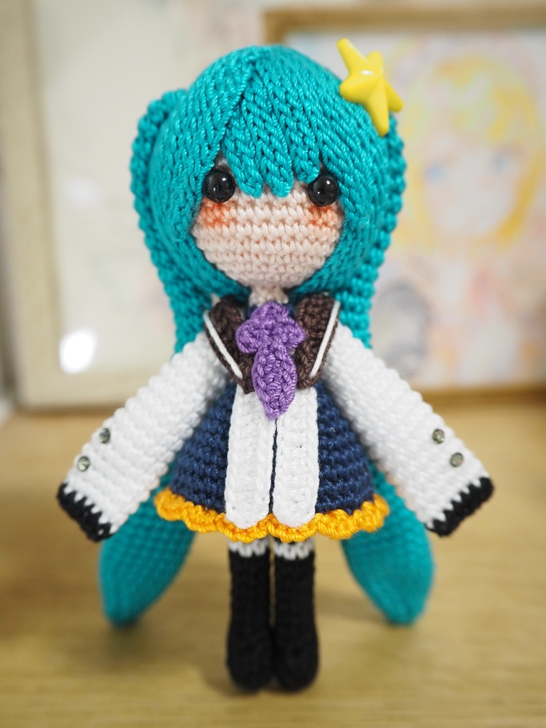 メテオライト【初音ミクさん】のあみぐるみ