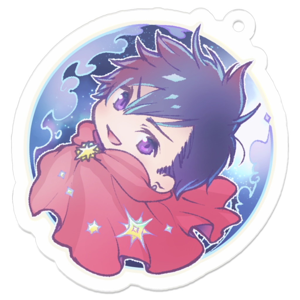 クルスのアクキー◇星繋ぎのローブ