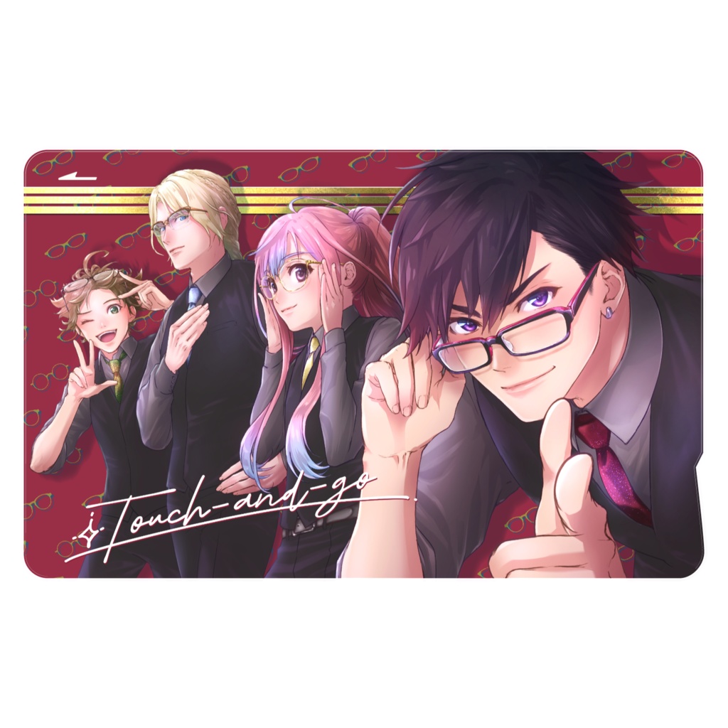 ICカードステッカー◇眼鏡