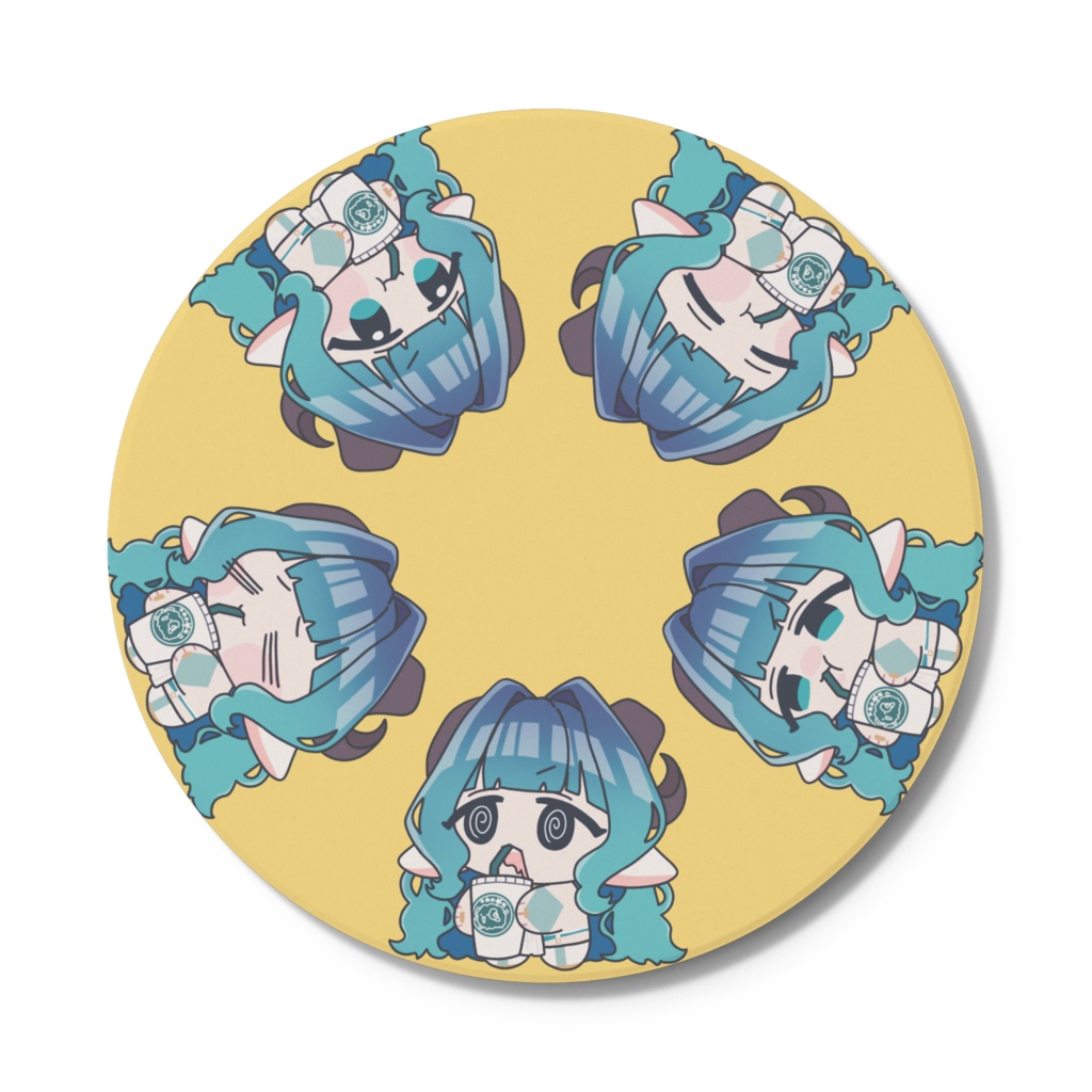 【コースター】眠雲よとぎ【3周年記念】