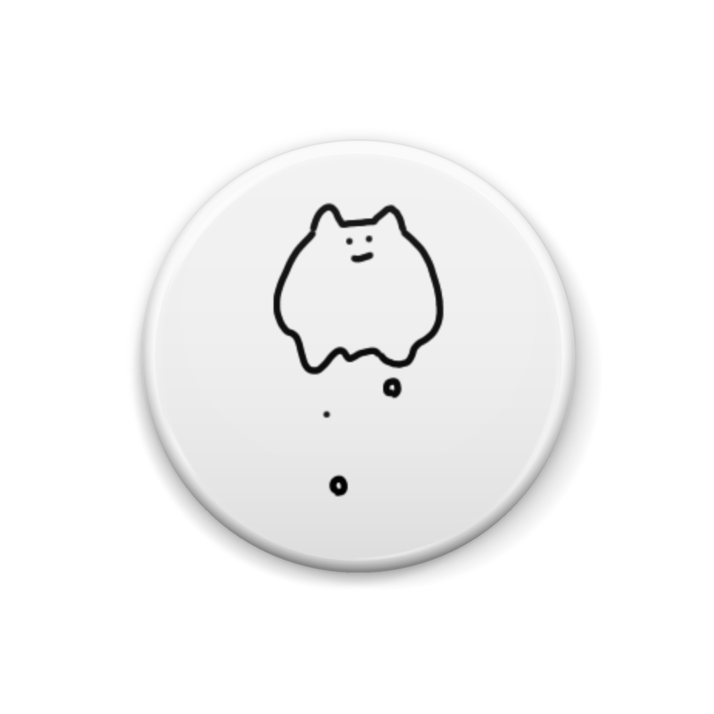 【ネコ-チャン】缶バッジ
