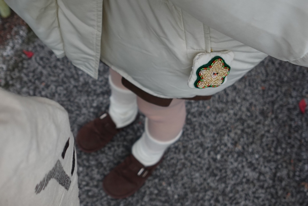 クリスマスカラーな星ちゃんキーホルダー