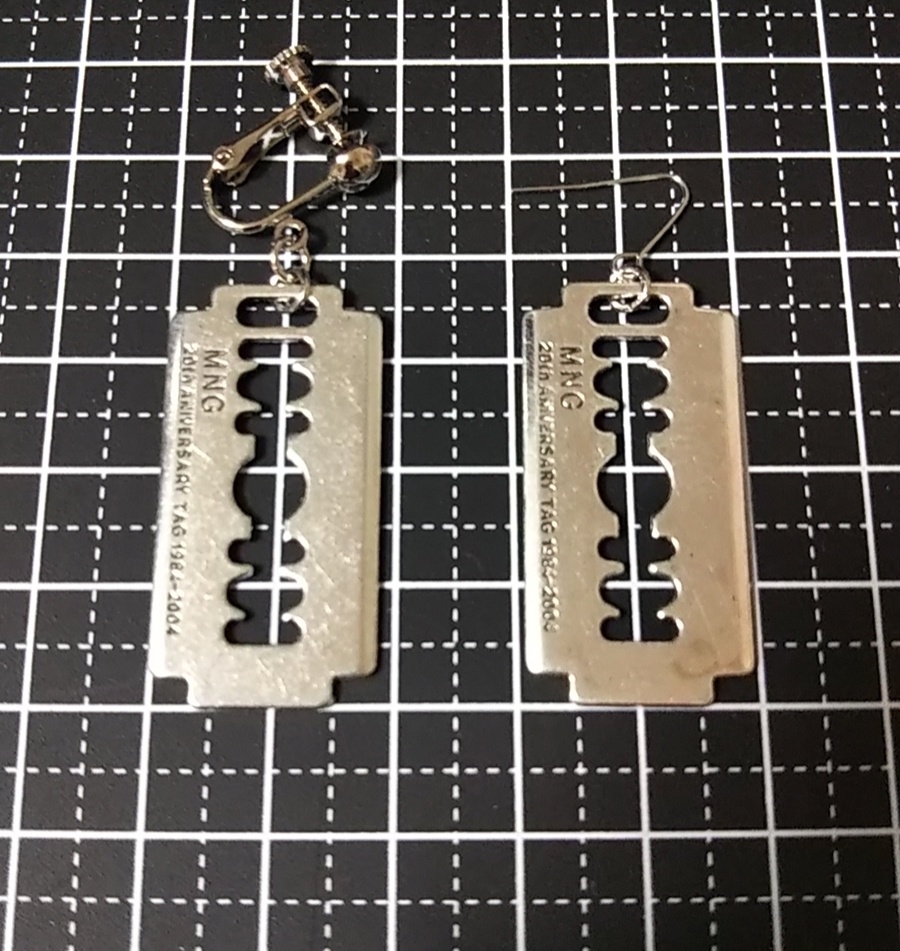 カミソリピアス&イヤリング