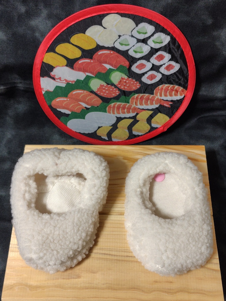 ぬい着ぐるみ　寿司シャリ