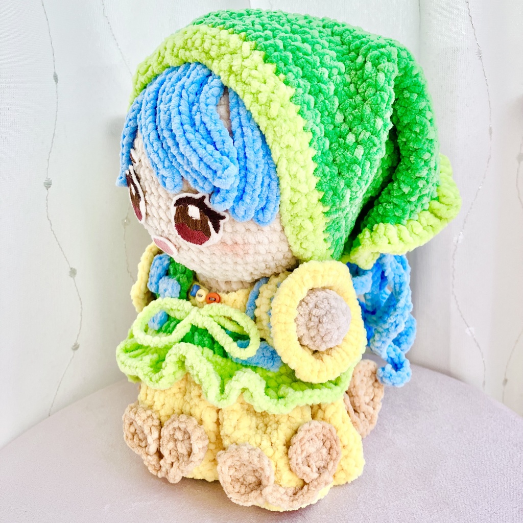 東方 Project 埴安神 袿姫 あみぐるみ ぬいぐるみ ハンドメイド