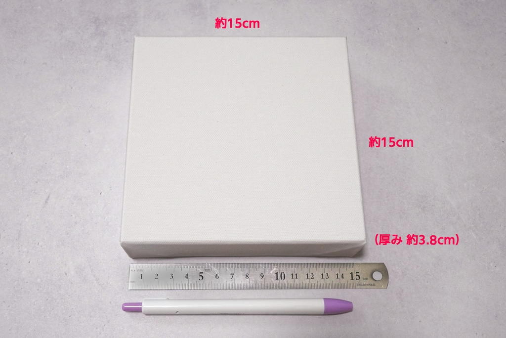 【アクリル画】まっしろアヒルのサマーフロート