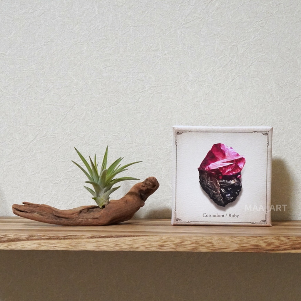 【キャンバスプリント】ルビーの原石 Sサイズ