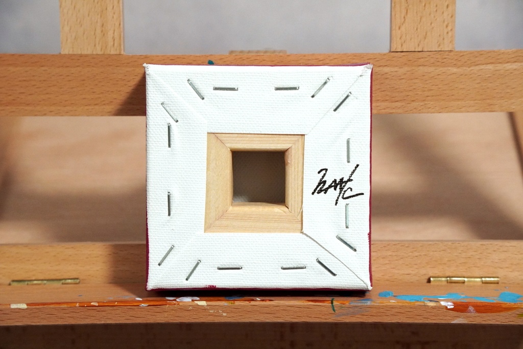 【アクリル画】ホイップアヒルのプチブレイク Sサイズ