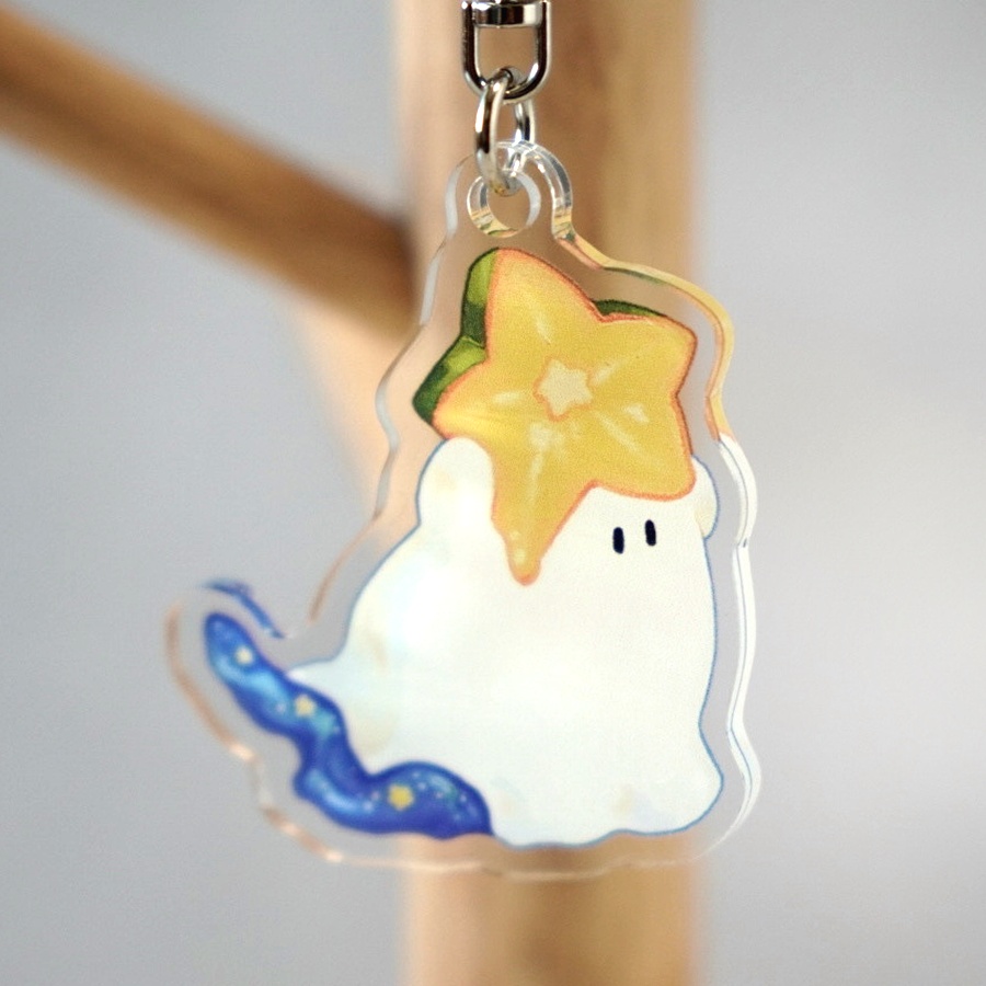 星屑おばけ 収穫【アクリルキーホルダー】