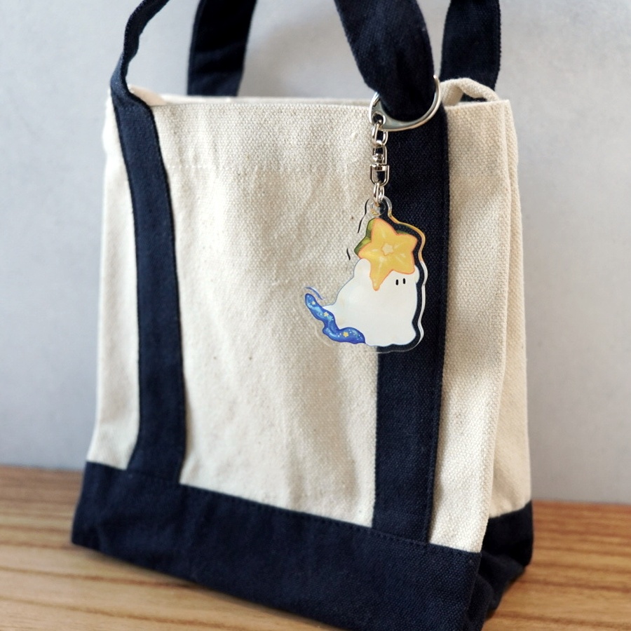 星屑おばけ 収穫【アクリルキーホルダー】