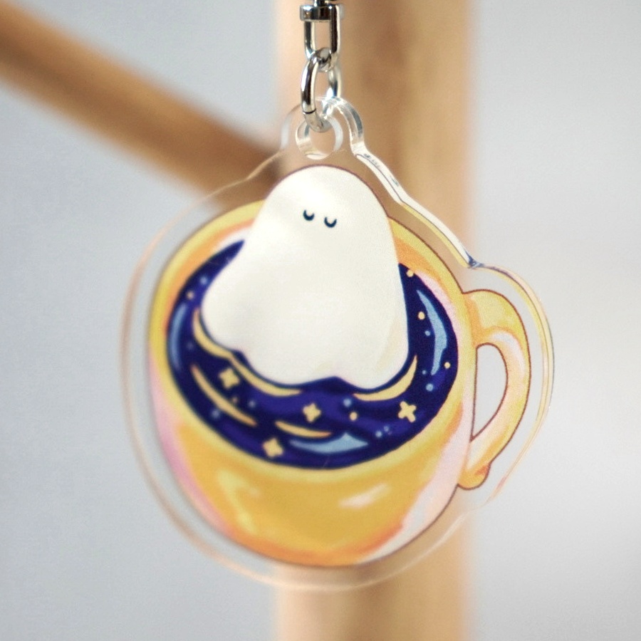 星屑おばけ コップ【アクリルキーホルダー】