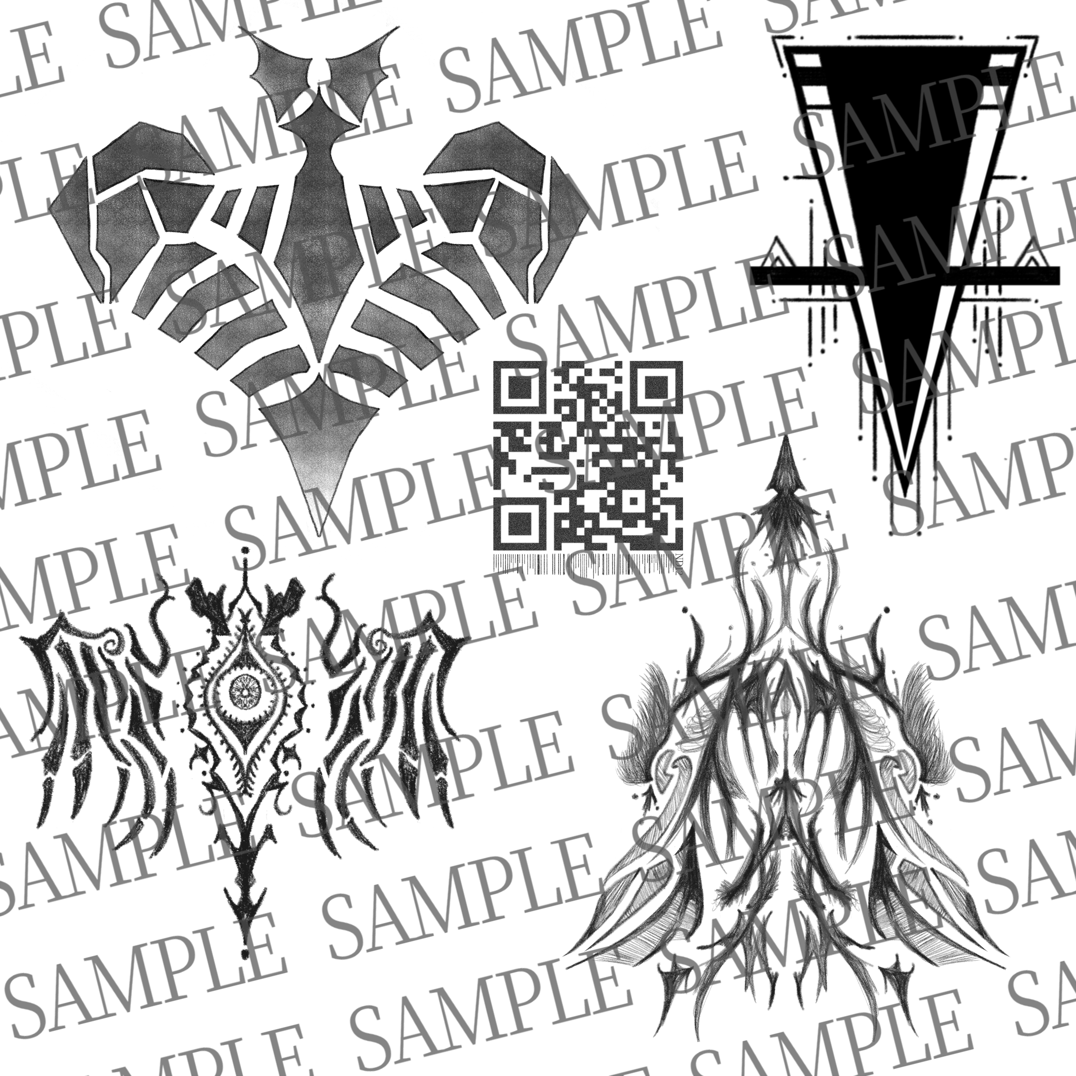 「アソート」タトゥー