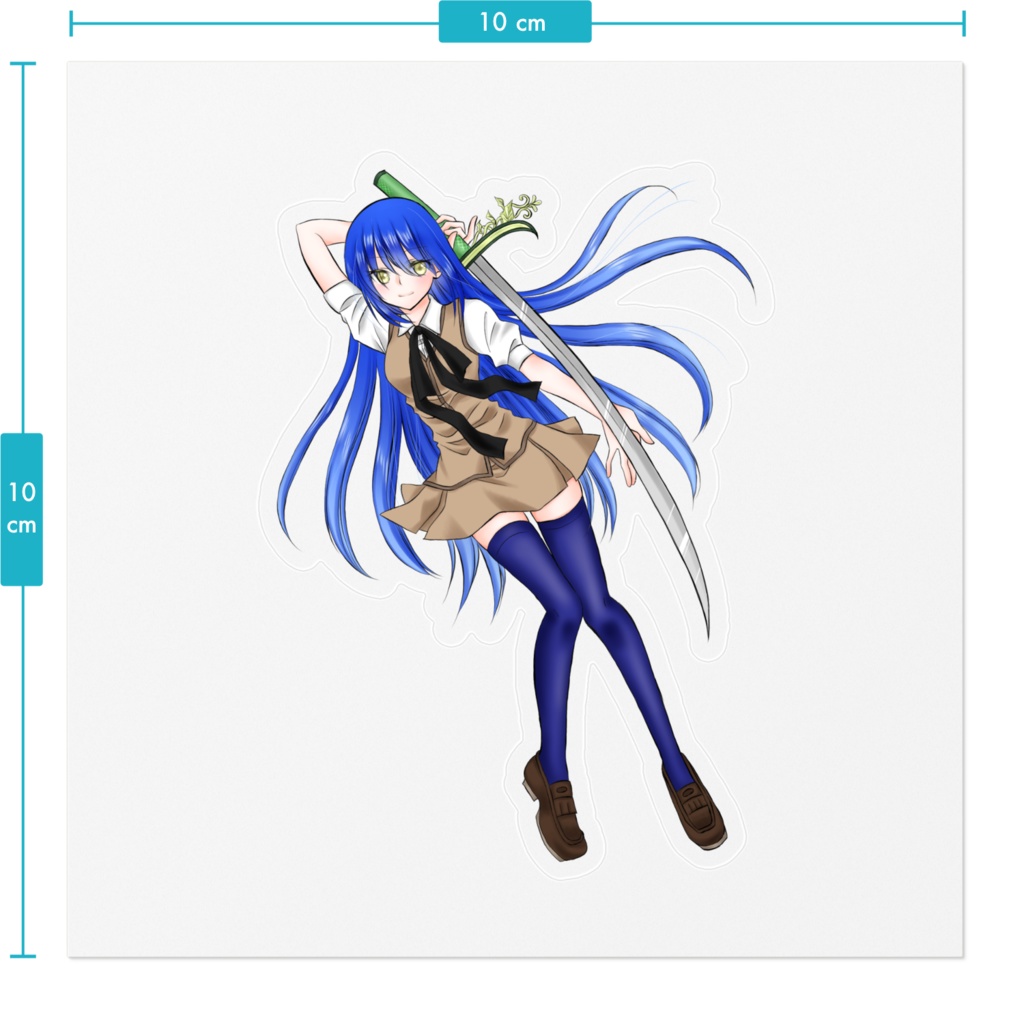 【聖霊物語】(リン)全身絵シール