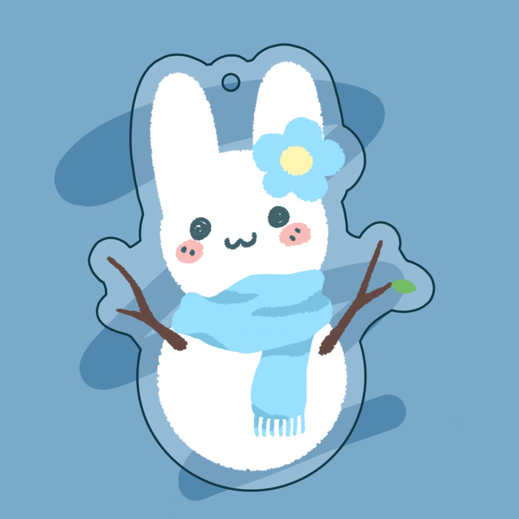 あおこ【雪だるま】