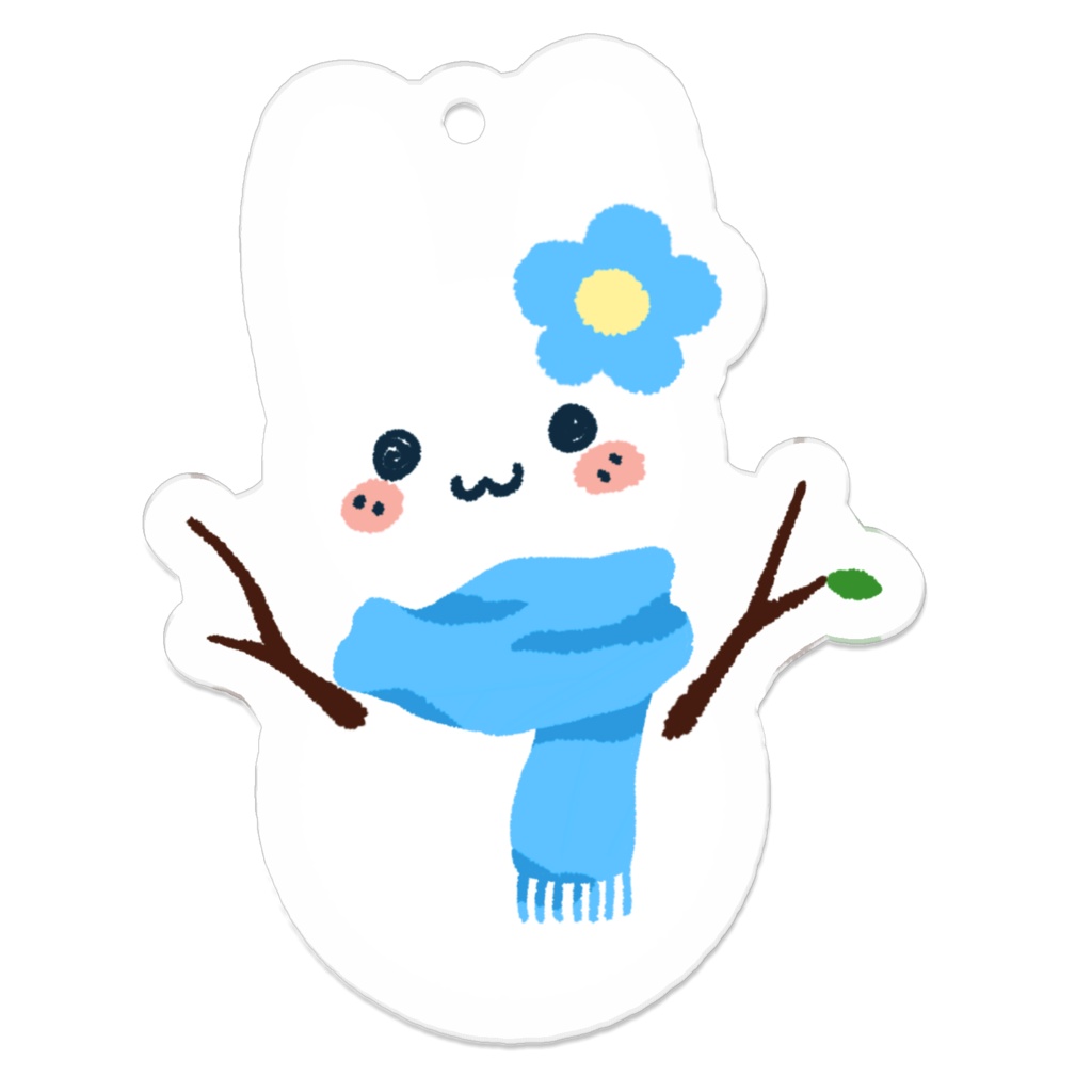 あおこ【雪だるま】