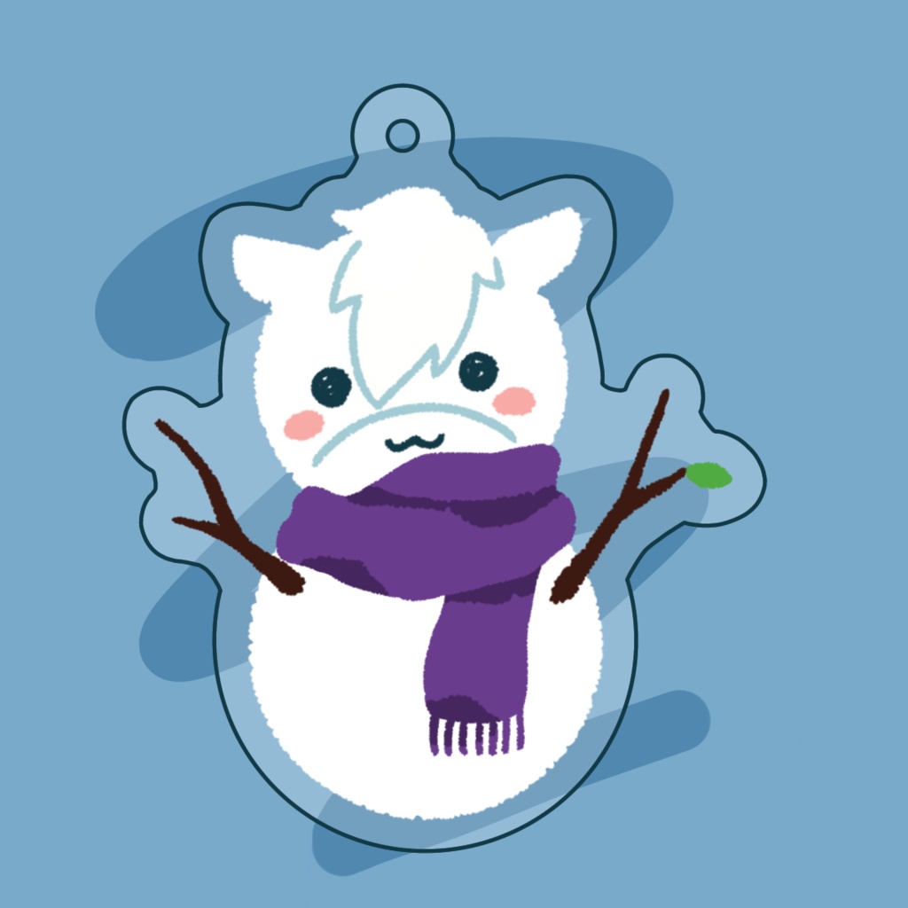 めりー【雪だるま】