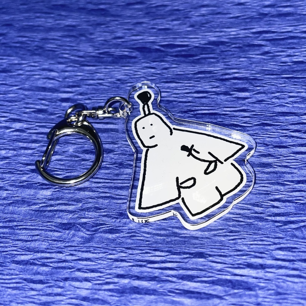 ポラトノ画伯「せーいたいしょーぐん」アクリルキーホルダー