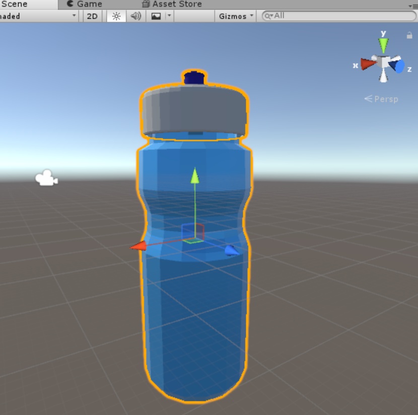 サイクルボトルの3Dモデル