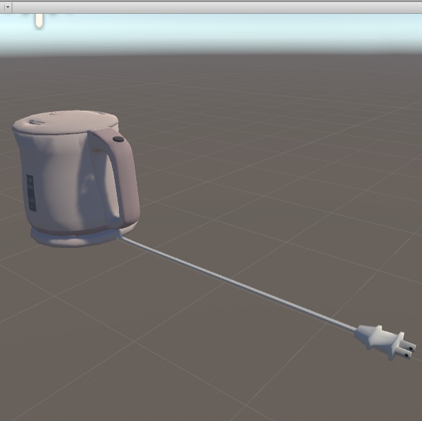 電気ケトルの3Dモデル