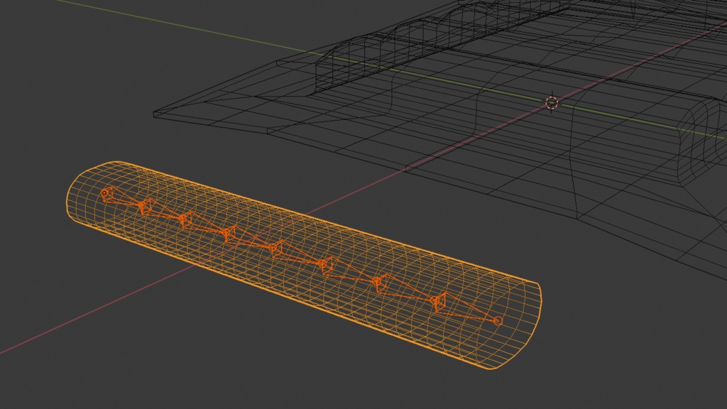 かにかまの3Dモデル kanikama
