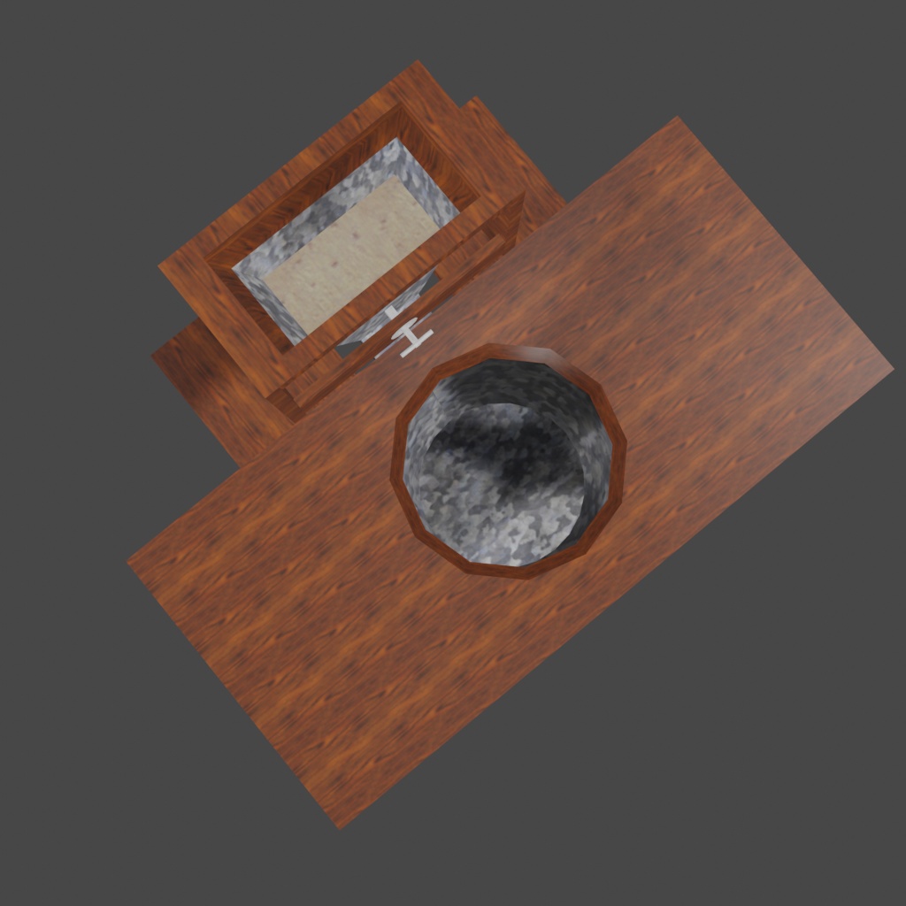 ヘンリー・ムール牧師の土洗トイレ「アース・クローゼット」3Dモデル