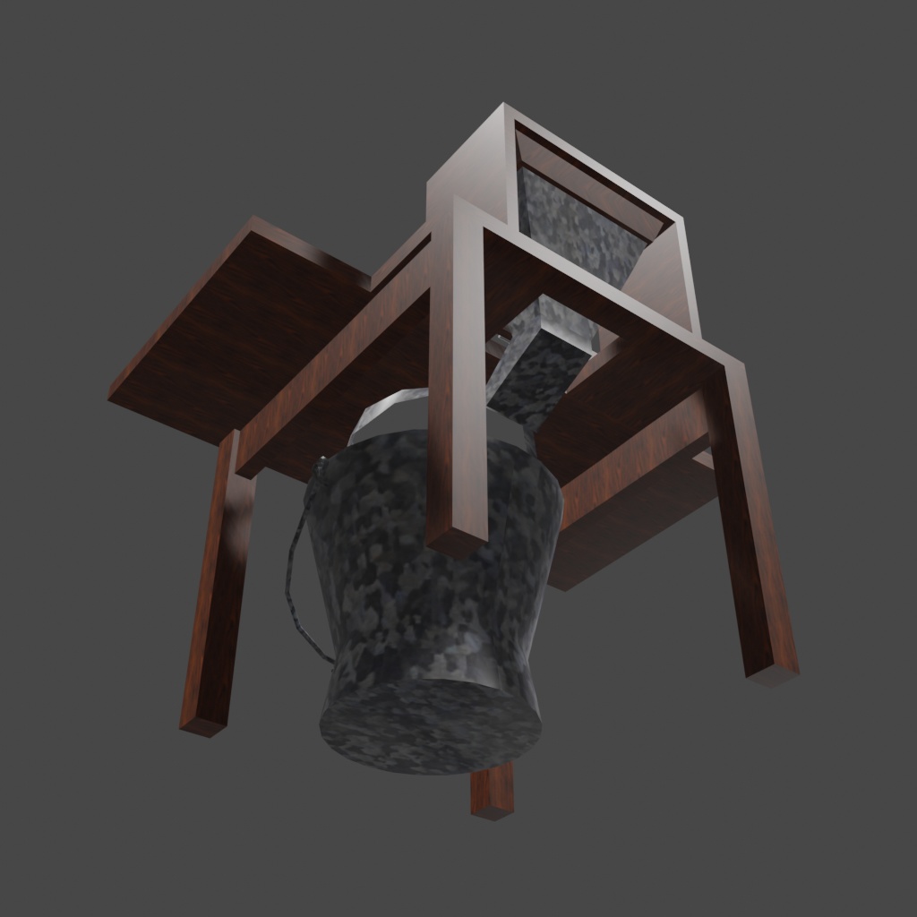 ヘンリー・ムール牧師の土洗トイレ「アース・クローゼット」3Dモデル