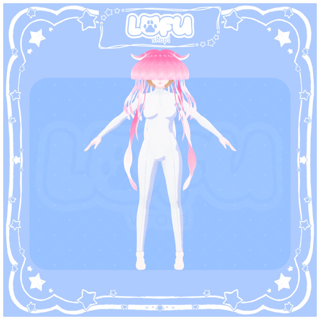 ʚ//VRoid//ɞ Jellyfish hat ~ クラゲの帽子 2