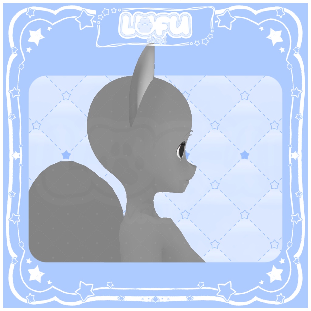 ʚ//VRoid//ɞ furry pony base