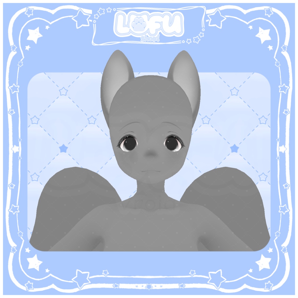 ʚ//VRoid//ɞ furry pony base