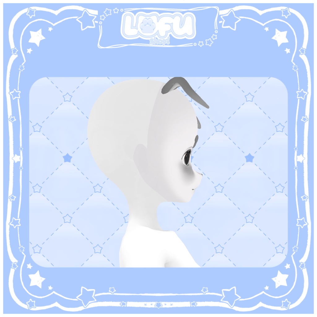 ʚ//VRoid//ɞ furry puppy base