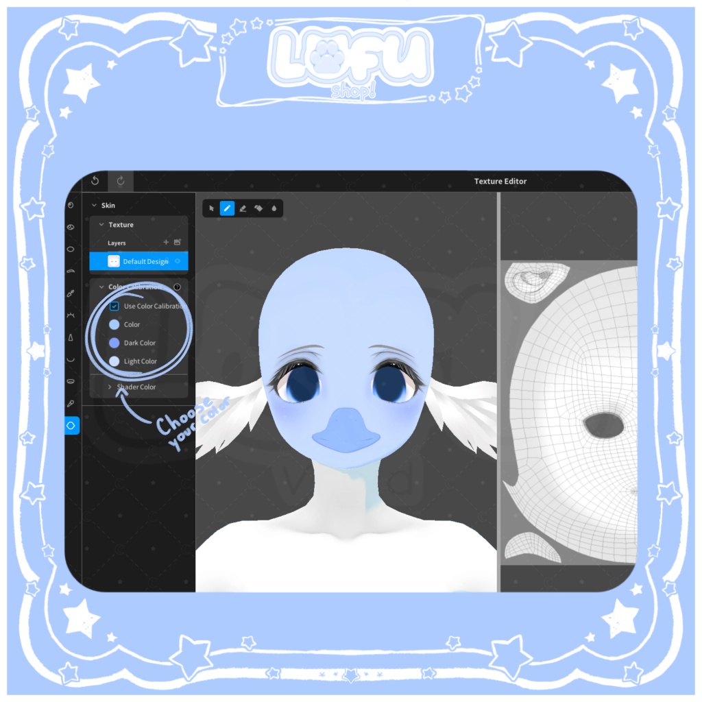 ʚ//VRoid//ɞ furry puppy base