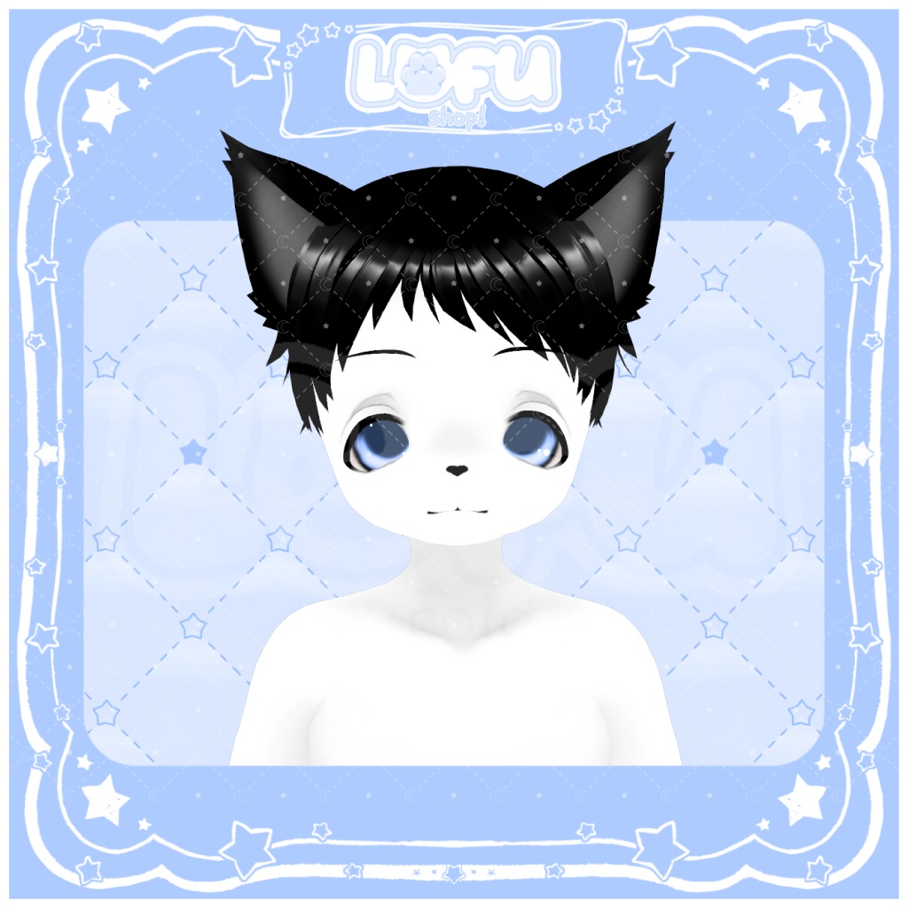 ʚ//VRoid//ɞ Female! + Male! Furry base // ケモナー!女性ベース // ケモナーベース