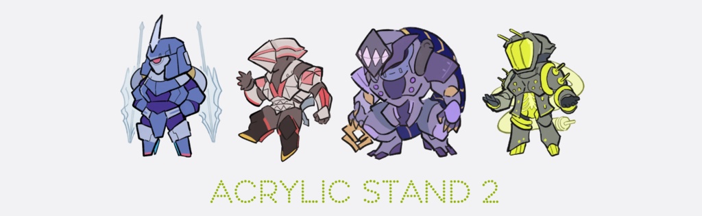 メタルアッシュ・キャラクターアクリルスタンド