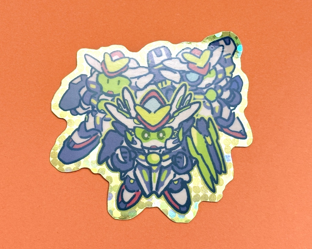 ネオワールドステッカー 2種