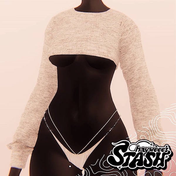 Shrug Sweater | Free 3D Asset