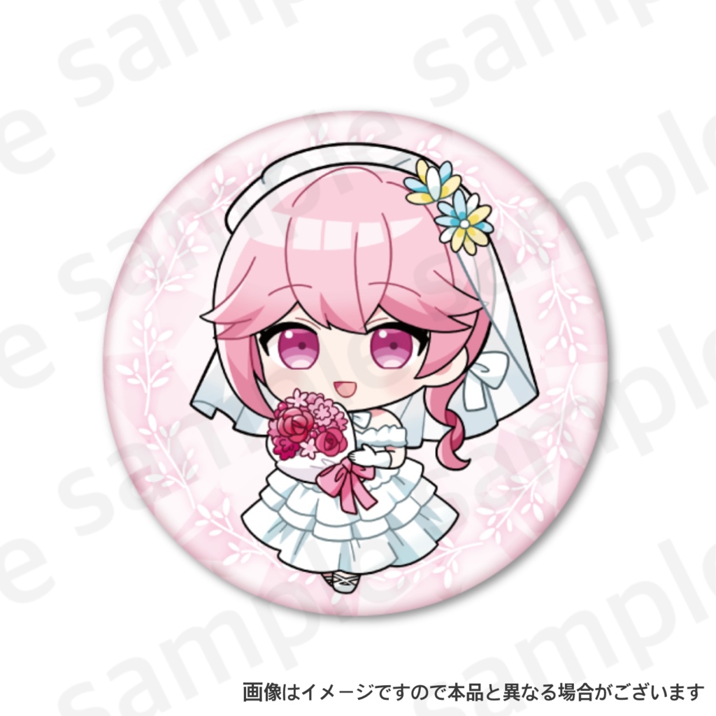 【音神ウタ】1周年 缶バッジ 女ver